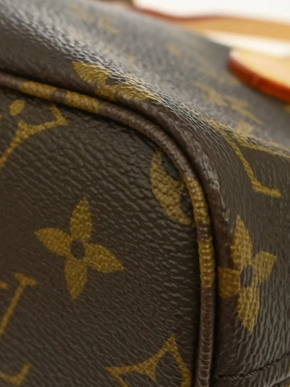 Louis Vuitton Monogram Neverfull BB Beige 2Way Handbag